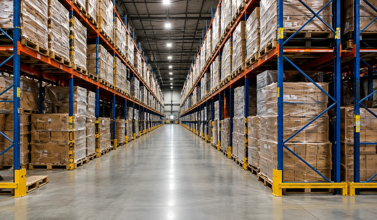 Cross-docking warehouse service